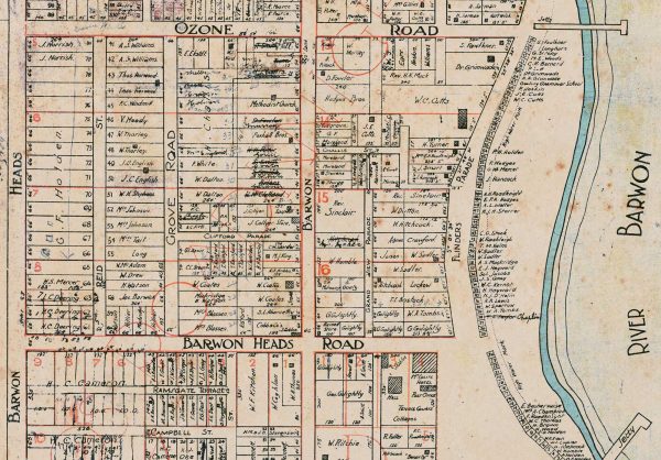 Print | Maps | Decor | Barwon Heads | Melbourne | Print modern