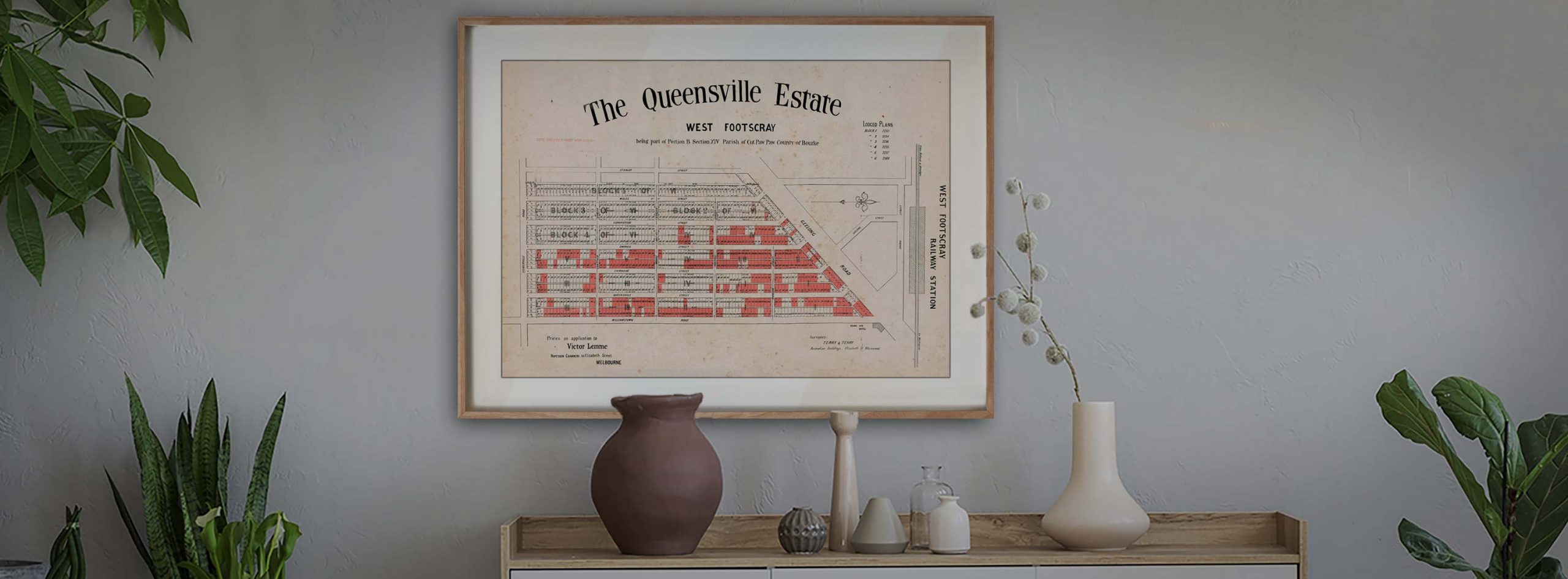 Historical maps | map prints | Vintage maps | Melbourne | Print modern