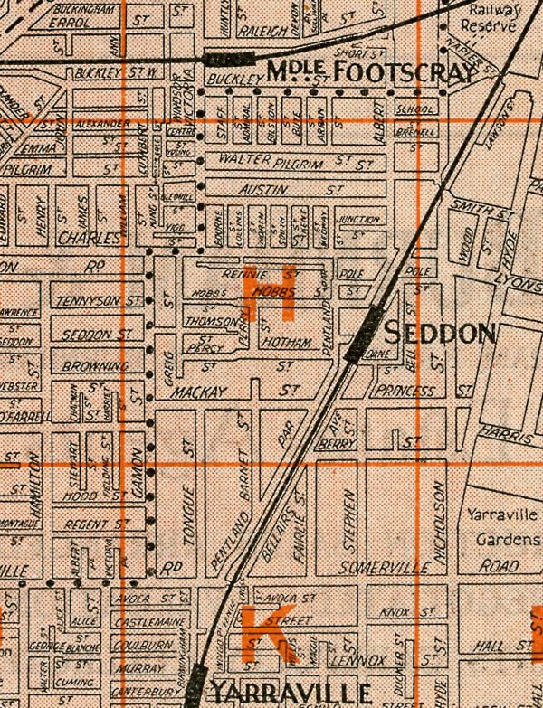Historical maps | Maps | Interior Decor | Melbourne | Print modern | Yarraville | Inner West