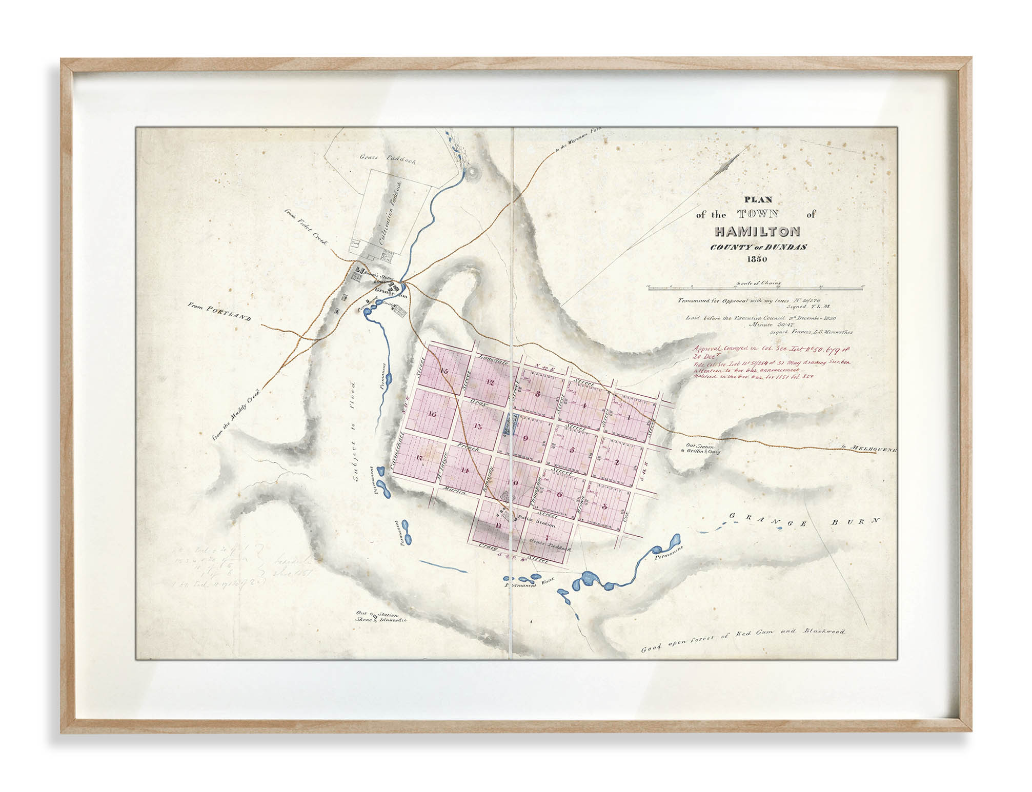 Hamilton Township 1850