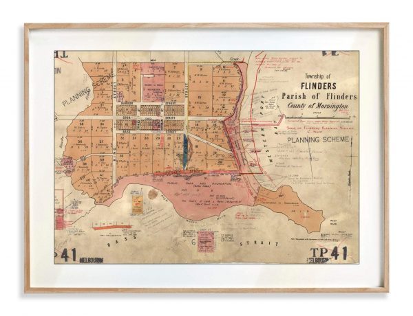 Prints | Vintage Maps | Flinders | Print modern