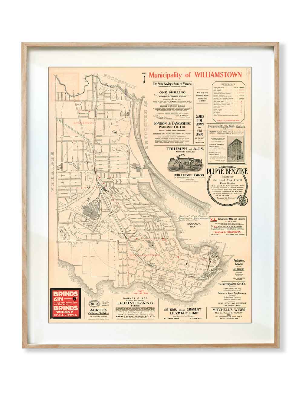 Williamstown | map | history