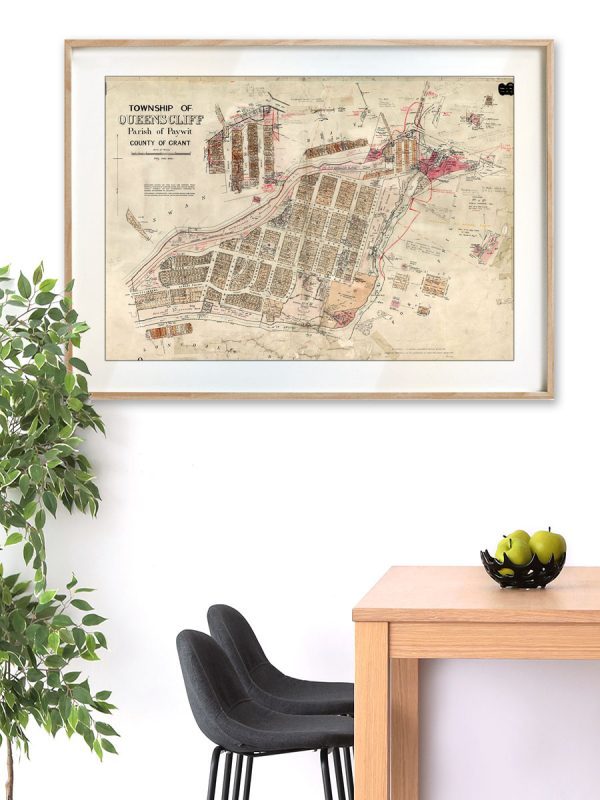 Historical maps | Maps | Interior Decor | Queenscliff | Print modern