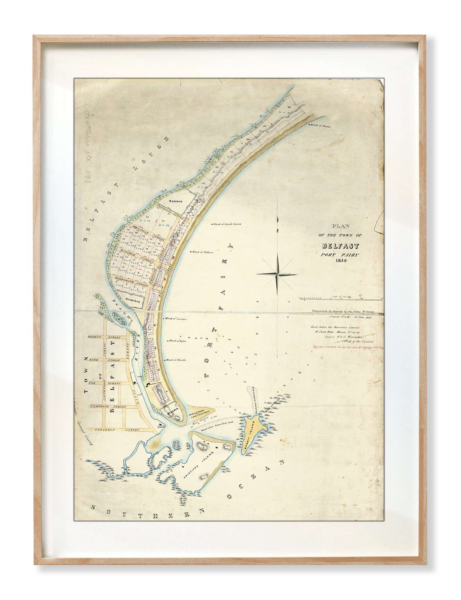 Historical maps | Maps | Port Fairy | Print modern