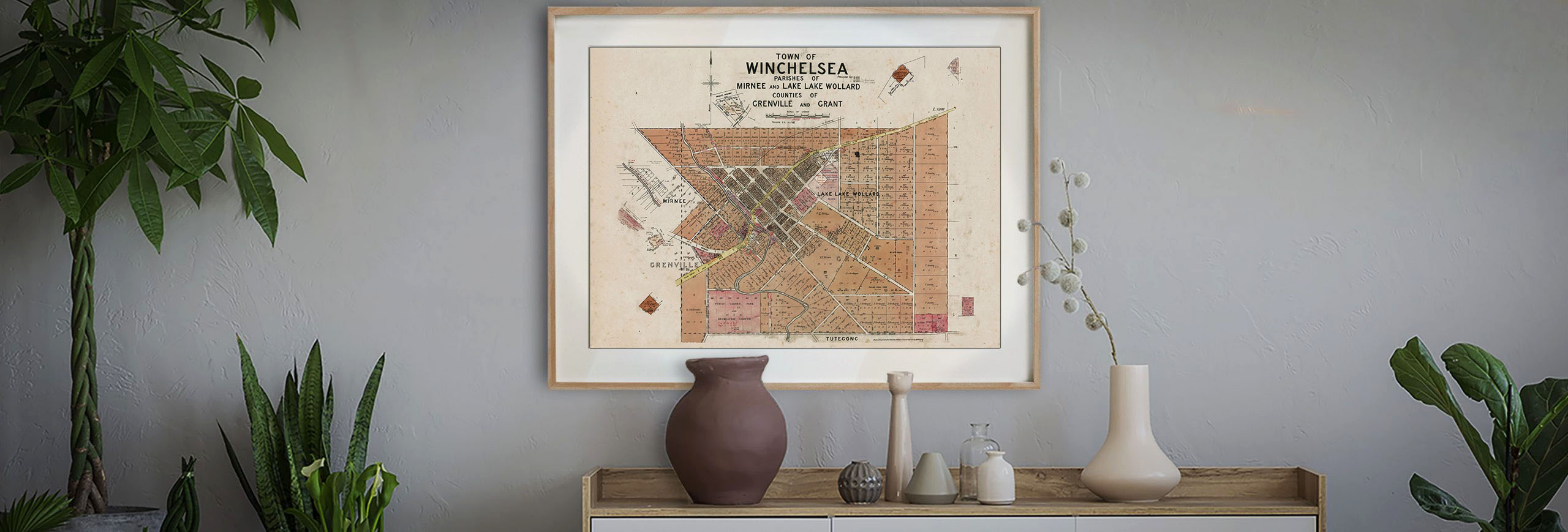 Print Modern | Historic Maps | Vintage Prints | Melbourne