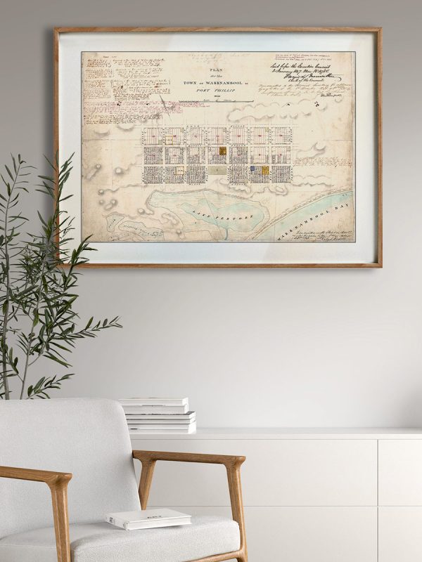 Historical maps | Map Print | Warrnambool | Print modern