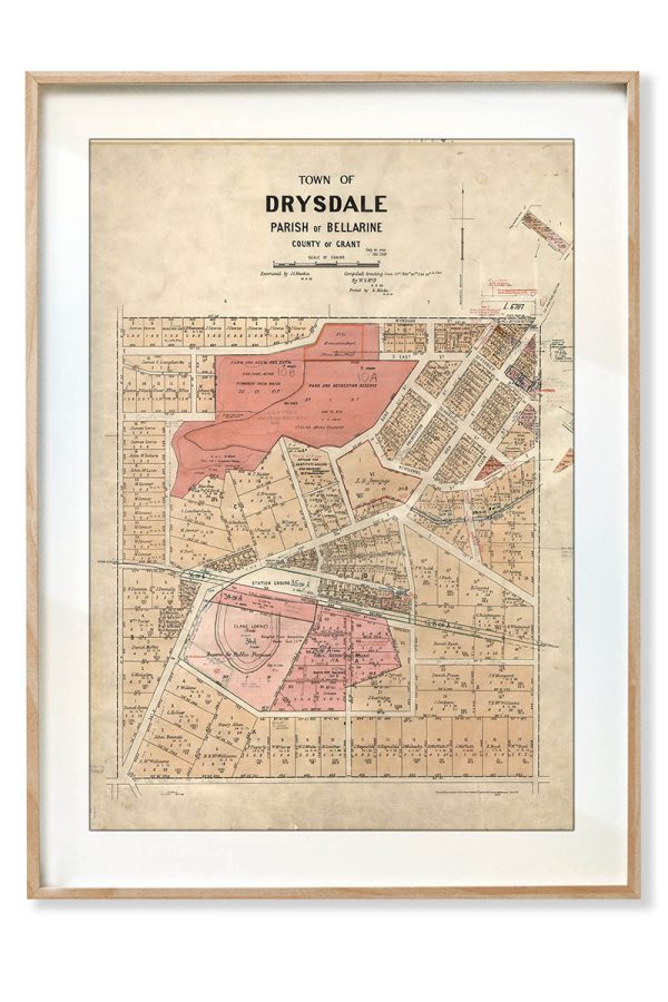 Historical maps | Map prints | Drysdale | Print modern